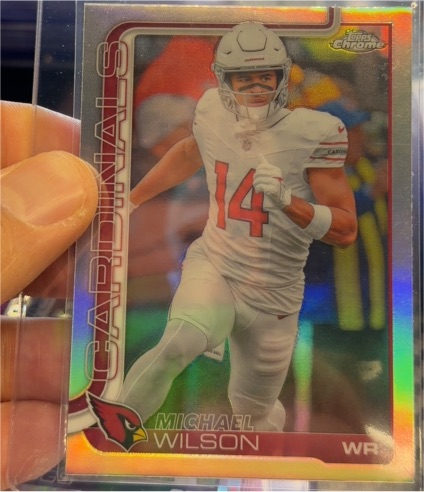 2025 Topps Chrome #2 Michael Wilson — front