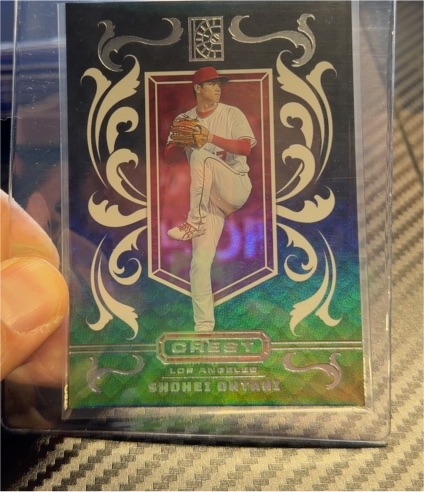 2022 Panini Capstone Crest #C-3 Shohei Ohtani — front