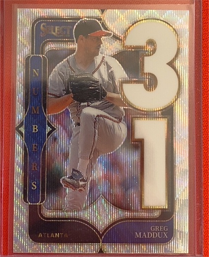 2025 Panini Select #17 Greg Maddux — front