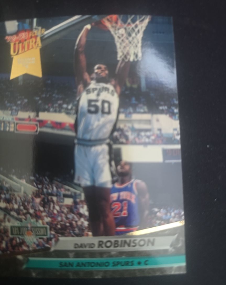 1992-93 Fleer Ultra #201 David Robinson — front