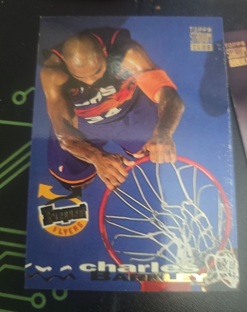 1994 Topps Stadium Club Frequent Flyers #188 Charles Barkley — front