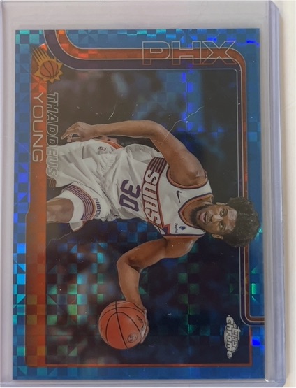 2025-26 Topps Chrome #135 Thaddeus Young — front