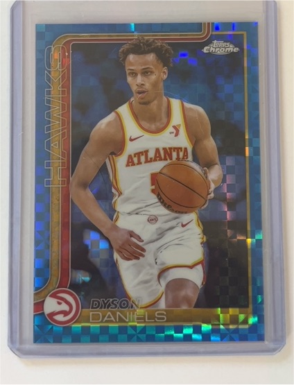 2025-26 Topps Chrome #68 Dyson Daniels — front