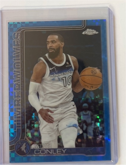 2025-26 Topps Chrome #132 Mike Conley — front
