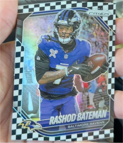 2025 Panini Prizm #273 Rashod Bateman — front