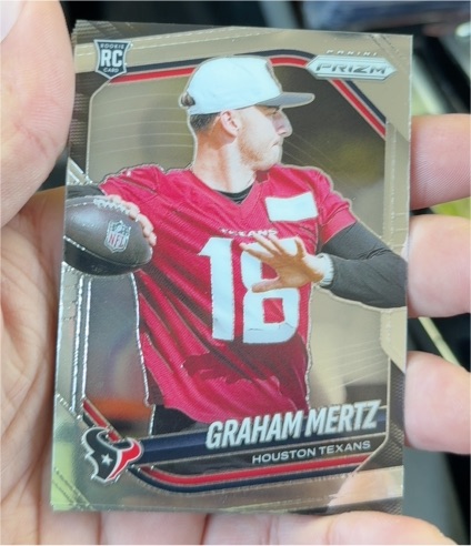 2025 Panini Prizm #392 Graham Mertz — front