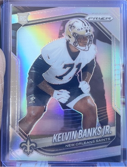 2025 Panini Prizm #347 Kelvin Banks Jr. — front