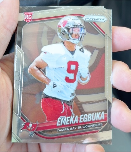 2025 Panini Prizm #351 Emeka Egbuka — front