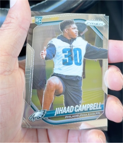 2025 Panini Prizm #334 Jihaad Campbell — front