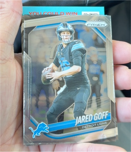 2025 Panini Prizm #10 Jared Goff — front