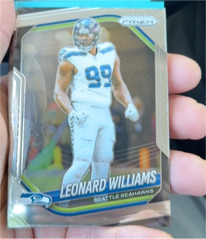 2025 Panini Prizm #183 Leonard Williams — front