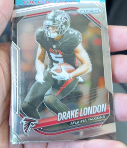 2025 Panini Prizm #198 Drake London — front
