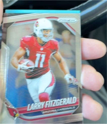 2025 Panini Prizm #299 Larry Fitzgerald — front