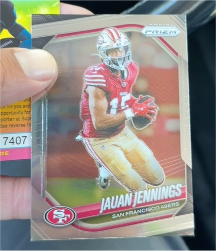 2025 Panini Prizm #258 Jauan Jennings — front