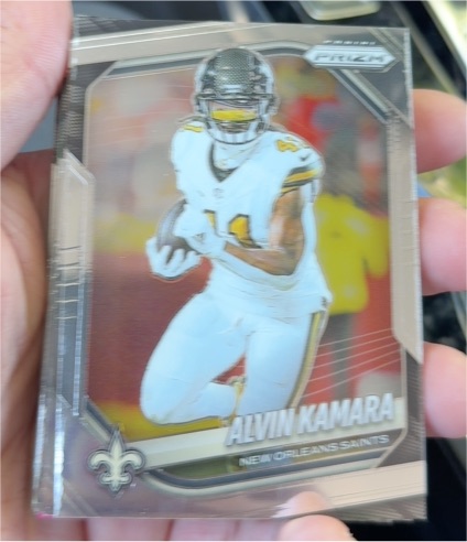 2025 Panini Prizm #190 Alvin Kamara — front