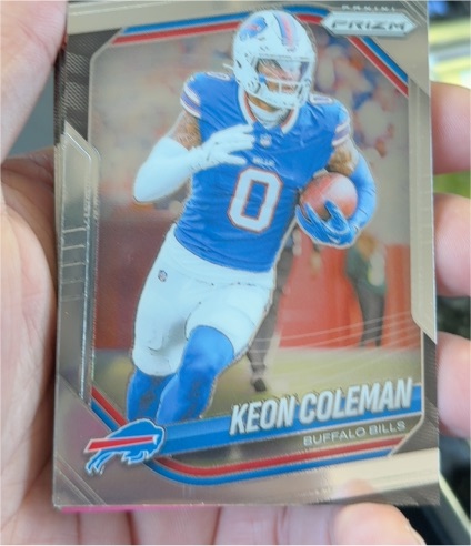 2025 Panini Prizm #275 Keon Coleman — front