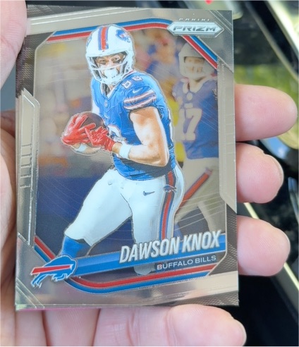 2025 Panini Prizm #65 Dawson Knox — front