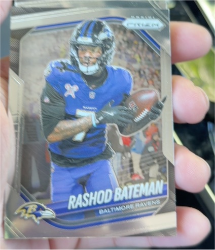 2025 Panini Prizm #273 Rashod Bateman — front