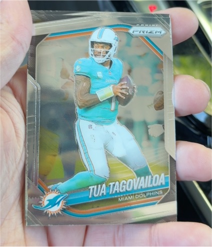 2025 Panini Prizm #58 Tua Tagovailoa — front