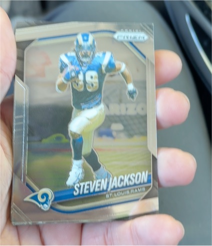 2025 Panini Prizm #289 Steven Jackson — front