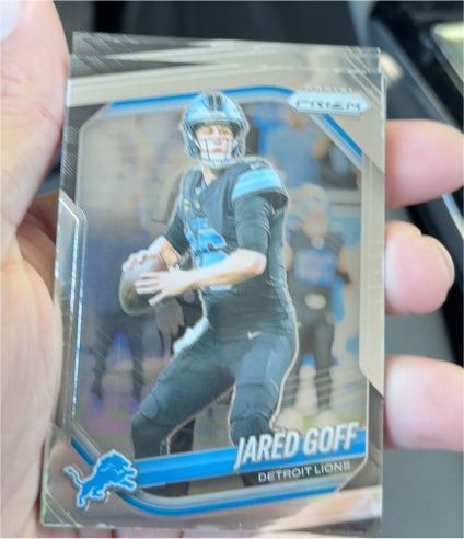 2025 Panini Prizm #10 Jared Goff — front