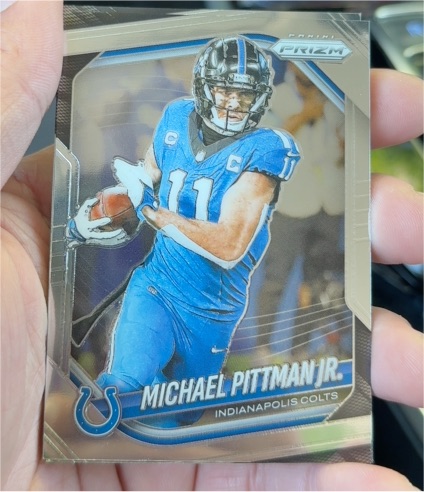 2025 Panini Prizm #23 Michael Pittman Jr. — front