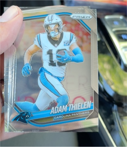 2025 Panini Prizm #189 Adam Thielen — front