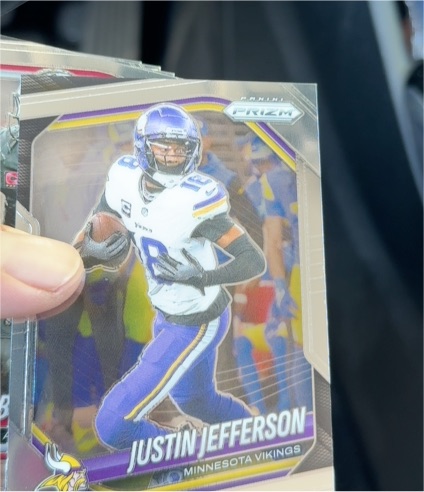 2025 Panini Prizm #81 Justin Jefferson — front