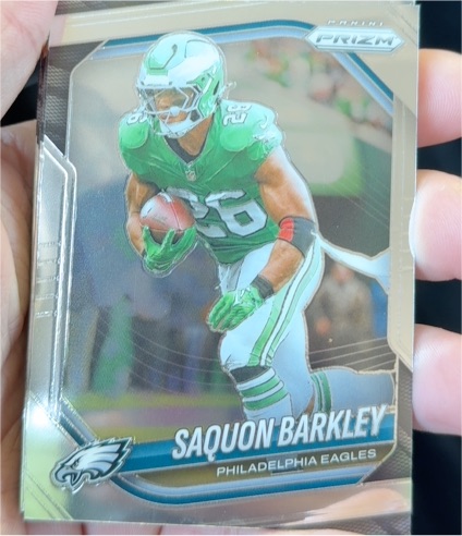 2025 Panini Prizm #298 Saquon Barkley — front