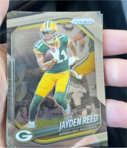 2025 Panini Prizm #25 Jayden Reed — front