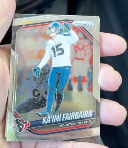 2025 Panini Prizm #148 Ka'imi Fairbairn — front