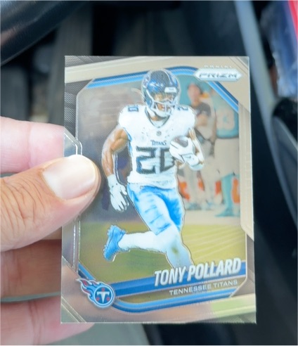2025 Panini Prizm #232 Tony Pollard — front