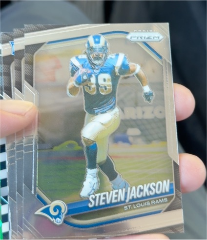 2025 Panini Prizm #289 Steven Jackson — front