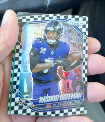 2023 Panini Prizm #20 Rashod Bateman — front