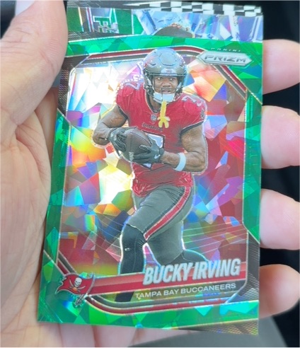 2025 Panini Prizm #169 Bucky Irving — front