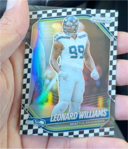 2025 Panini Prizm #183 Leonard Williams — front