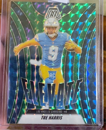 2025 Panini Mosaic Elevate #10 Tre Harris — front