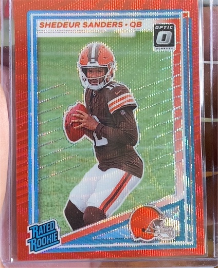 2025 Panini Donruss Optic #306 Shedeur Sanders — front