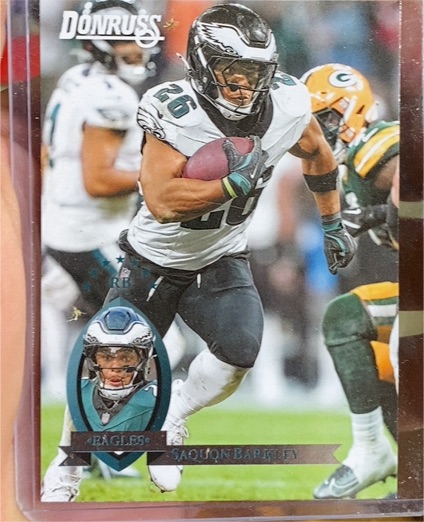 2025 Panini Donruss Retro 1995 #13 Saquon Barkley — front