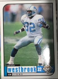 1998 Upper Deck Choice #62 Bryant Westbrook — front