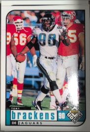 1998 Upper Deck UD Choice #350 Tony Brackens — front