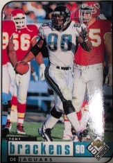 1998 Upper Deck Choice #350 Tony Brackens — front