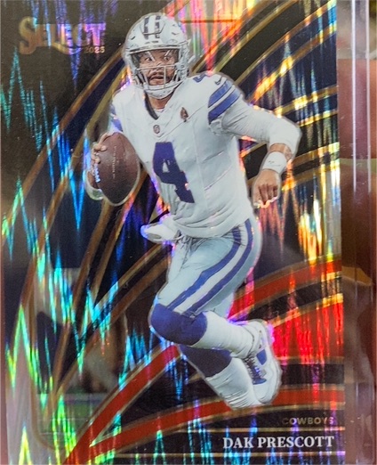 2025 Panini Select #296 Dak Prescott — front