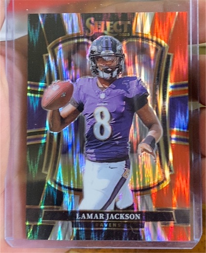 2025 Panini Select Premier Level #160 Lamar Jackson — front