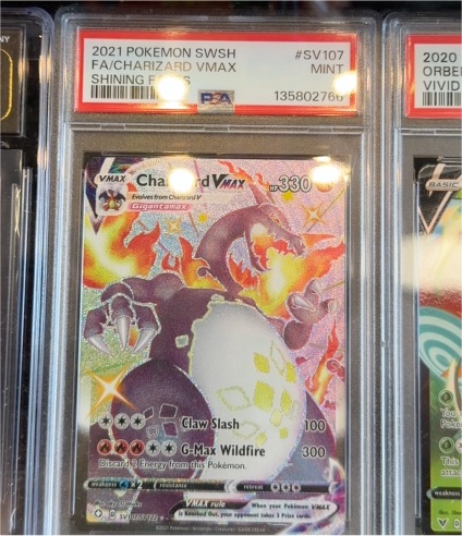 2021 Pokémon SWSH #SV107 Charizard VMAX Full Art — front