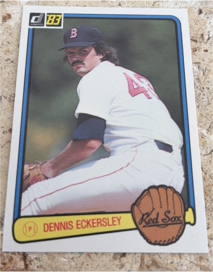 1983 Donruss #487 Dennis Eckersley — front