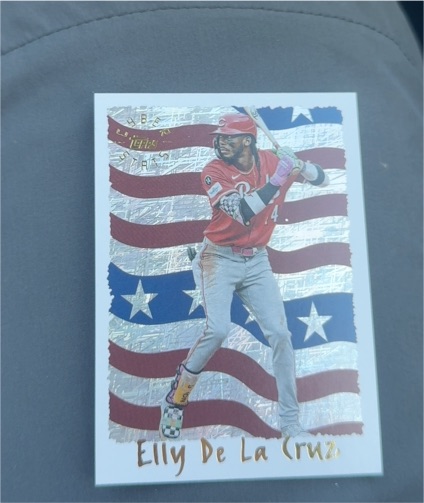 2025 Topps Archives - 1995 Topps Cyberstats #95C-18 Elly De La Cruz — front