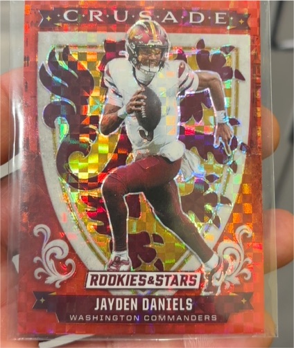2025 Panini Rookies & Stars Crusade #30 Jayden Daniels — front