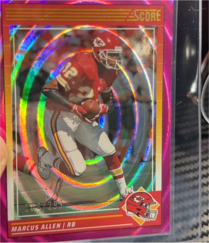2024 Score #299 Marcus Allen — front