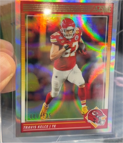 2024 Panini Score #136 Travis Kelce — front